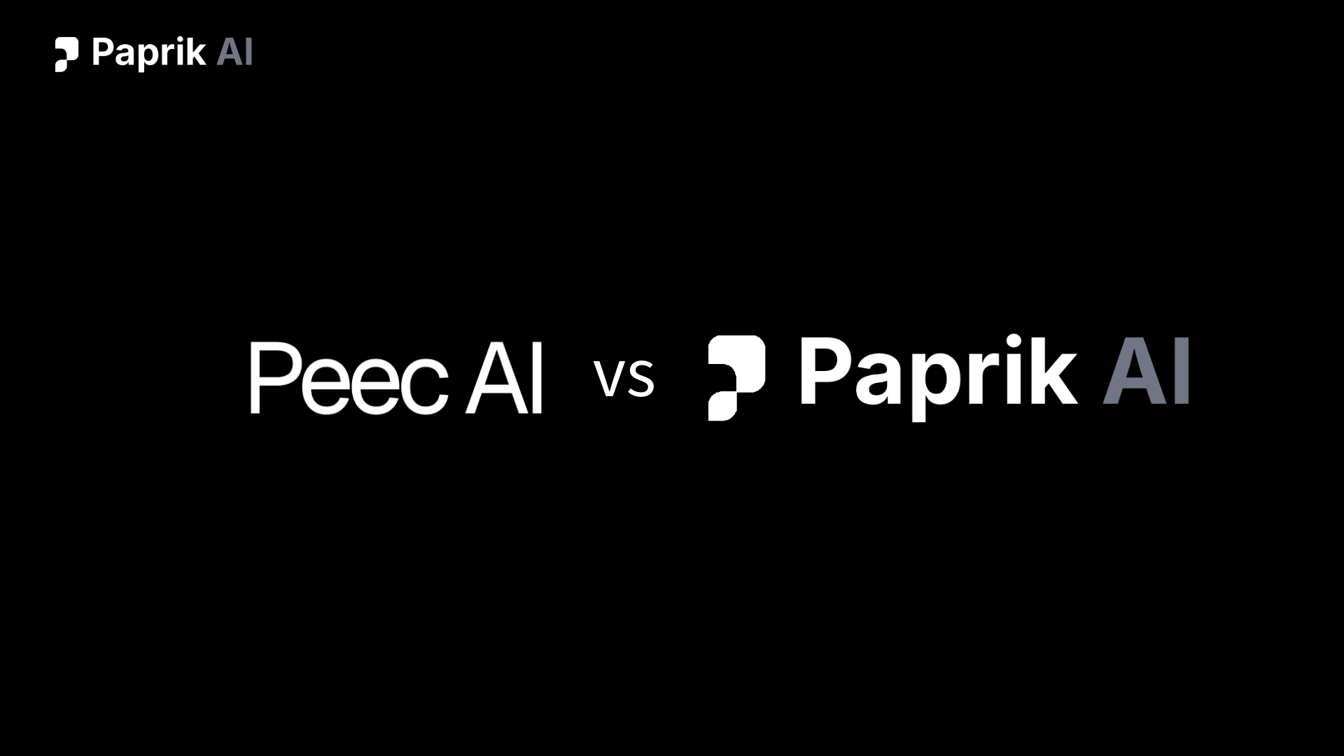 Paprik AI vs Peec comparison.